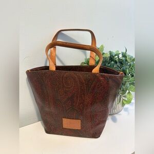 Etro Vintage Mini Tote Bag 1998